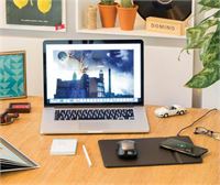 TAPPETINO MOUSE CON RICARICATORE WIRELESS